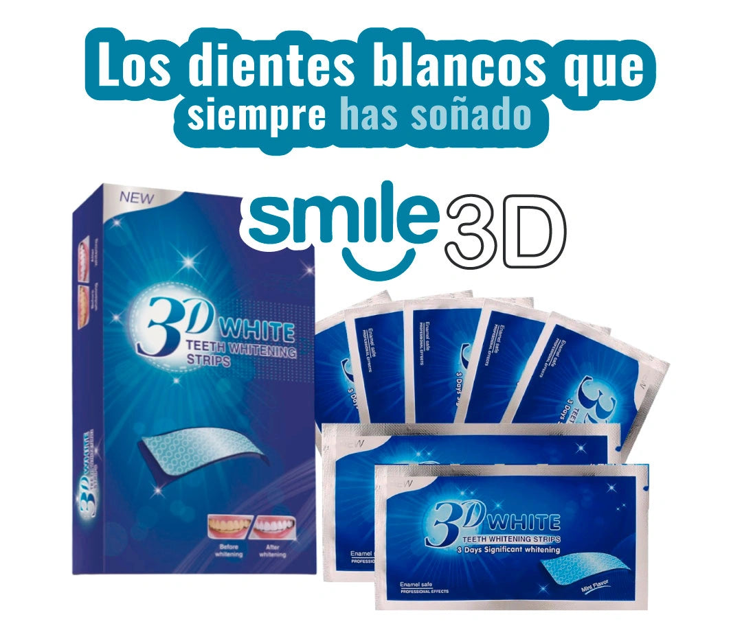 Smile3D Tiras blanqueadoras 1*