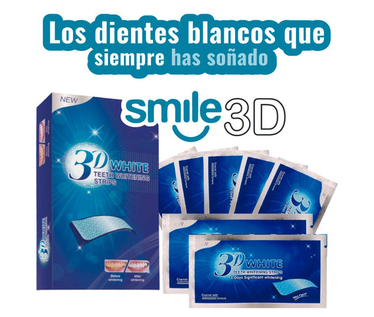 Smile3D Tiras blanqueadoras 1*