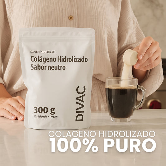 Colágeno Hidrolizado 100% Puro | Rejuvenece Piel, Uñas y Articulaciones