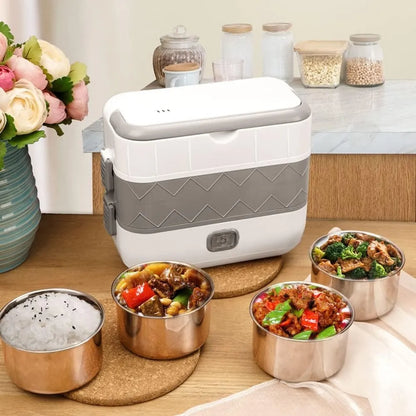 Lonchera calentador de Comida para Auto, Hogar y Oficina