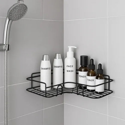 Esquinero Organizador Ducha y Cocina Adhesivo | Sin Taladros, Inoxidable y Resistente