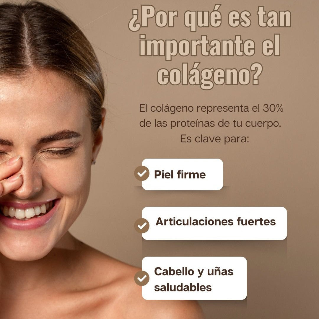 Colágeno Hidrolizado 100% Puro | Rejuvenece Piel, Uñas y Articulaciones